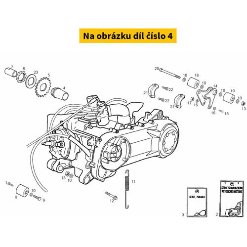 Buje Pi?On Sal.Cambio Gp1 50cc 00G02800381