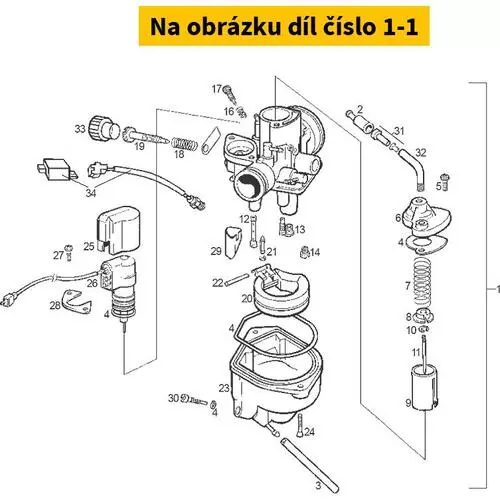 Carburateur Cpl. 00G03224011