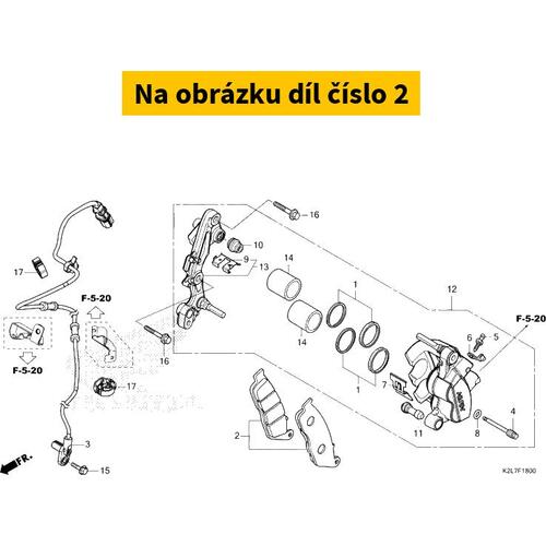 PAD SET, FR. 06455K40F12