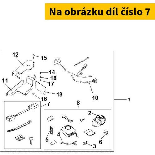 KIT,MAGNETIC SW 08E70MCSG40