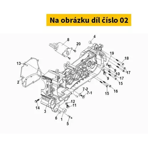 R. Crank Case Gasket 11192-MA2-000