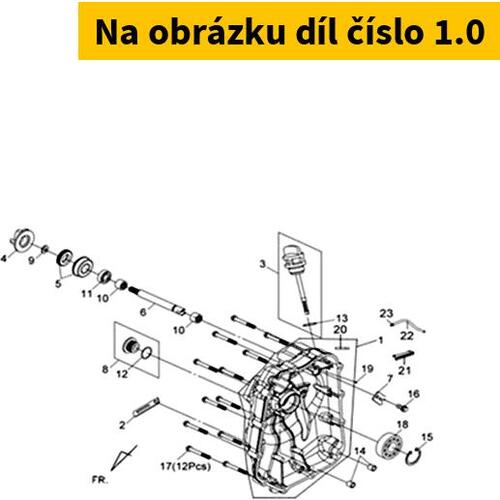 R Crank Case Cover  S-877c 11330-L4L-000