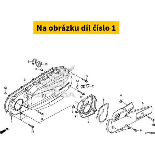 COVER COMP., L. SIDE 11340K77V00