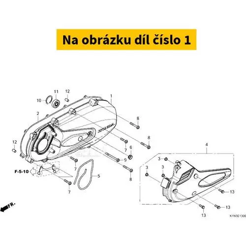 COVER, L. SIDE 11341K1NV00