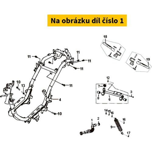 L. cover duct 11345-XJA-000