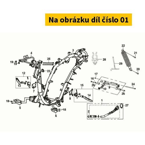 L. Cover Duct T Assy 1134B-X91-000