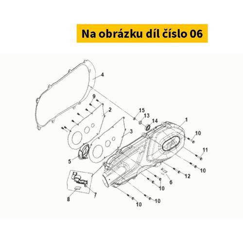 Brakecable Clamperclamper Comp 11382-X97-000