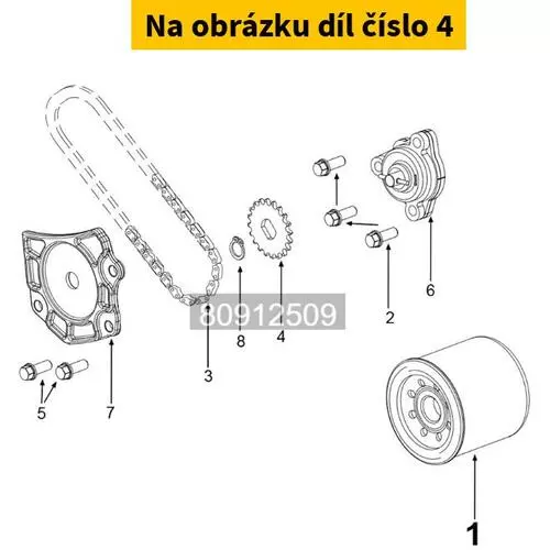 Oil Pump Drive Gear 1140021500