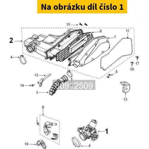 Throttle Body Assy 1140103700