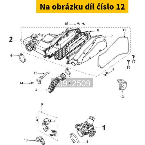 Schnorkel Bracket 1140122905