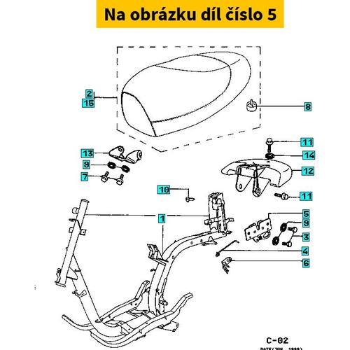 Saddle Lock 1140157800