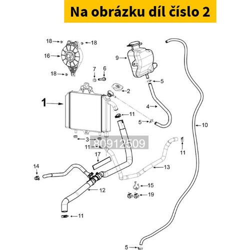 Cap Radiator 0.9 Bar 1140230700