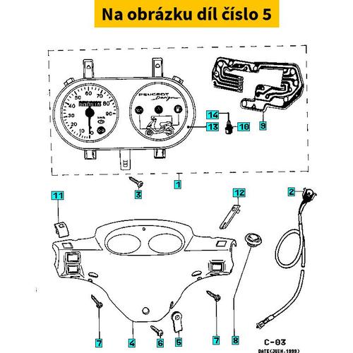 Grommet 7x16x20 - 3+2+3 1173065800