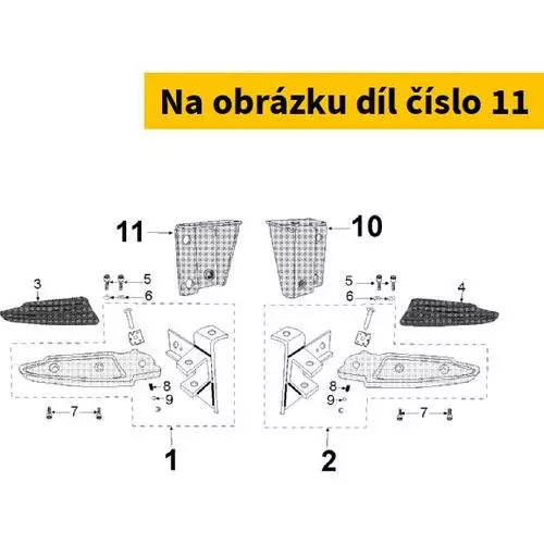 Rh Holder Bracket 1178037205