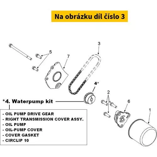 Oil Pump Chain 1178176200