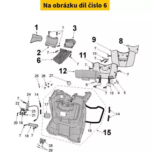 Glove Compartement 1178320900