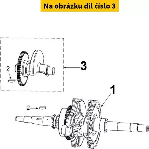 Balancing Shaft 1178666000