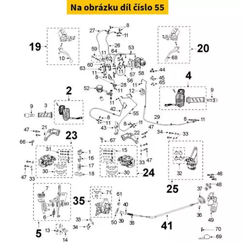 Tuyau Hydrau Etrier Av Gauche 1178988100