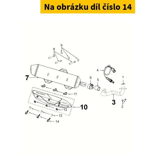 Vis H M5x0.80-16 Inox 1179450814