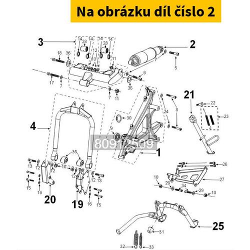 Rear Shock Absorber 1179502100