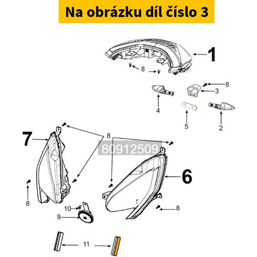 Licence-Plate Illumination Led 1179802100