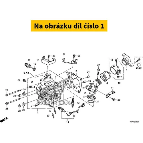 HEAD ASSY., CYLINDER 12010K02902