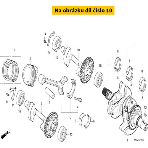 SHAFT COMP., RR. BALANCER 13420MKTD00