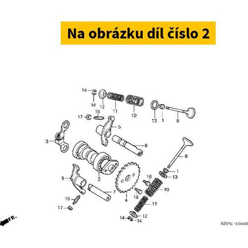 CAMSHAFT COMP. 14100KPL900