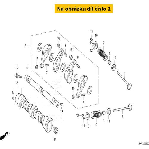 CAMSHAFT COMP. 14110MKTD00