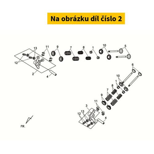 Inlet Valve Rocker Arm Assy 1443A-L4A-000