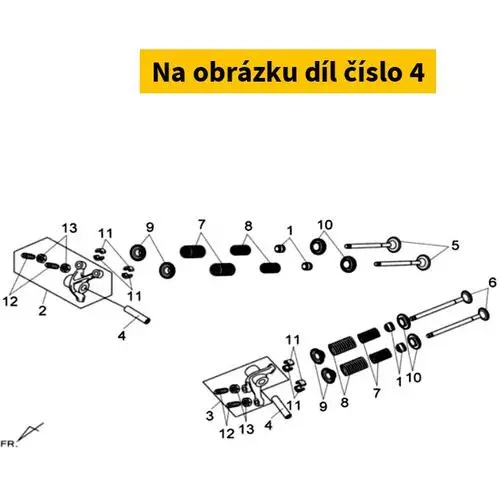 Rocker Arm Shaft 14451-REA-000