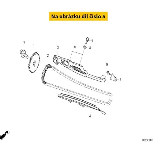 PLATE, TENSIONER SETTING 14623MBA000