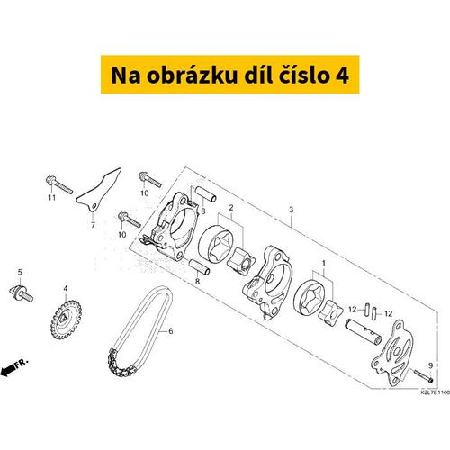 SPROCKET, OIL PUMP DRIVEN 15134K1BT00