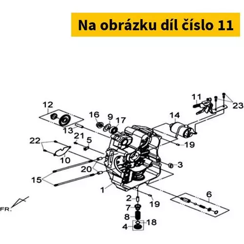 Air Box Stay C Comp 1572A-L6C-000