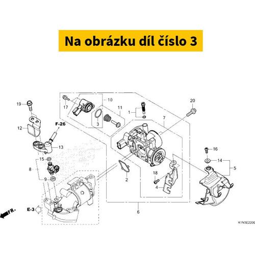 O-RING, 1.9X20.4 16077KVBS51