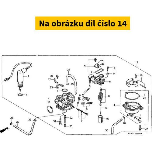 WASHER, TONGUED 16090KFF901