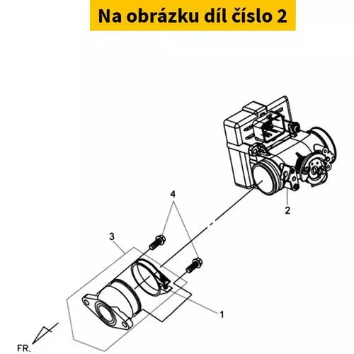 Throttle Body Assy 16400-HNS-000