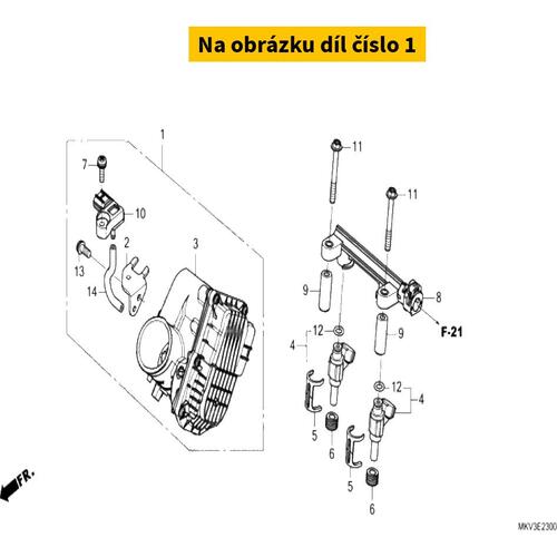 BODY ASSY., THROTTLE (GNE 16400MKTD01