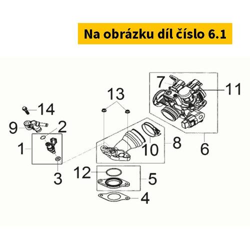 Thb. Isc Valve O-Ring Service Parts 16406-F6K-000