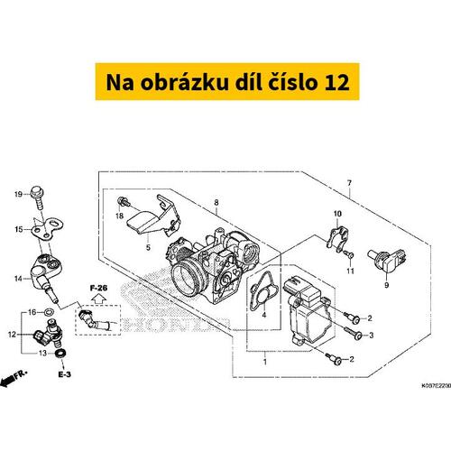 INJECTOR ASSY., FUEL 16450K53D01