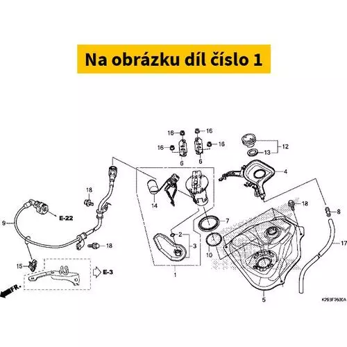 PUMP ASSY., FUEL 16700KZR305