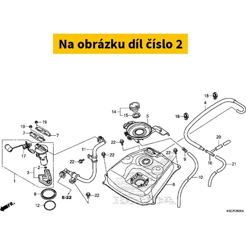 O-RING (P7) 16706KVBS51