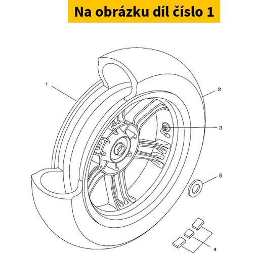 Cast Wheel Rear 16PF53380000