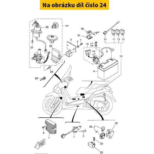 Main Switch Immobil Kit 16PWH2500100