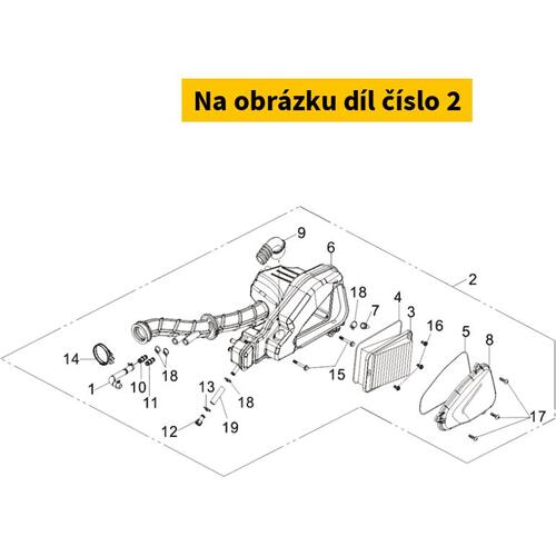 Air Cleaner  Assy. 17200-FSA-008