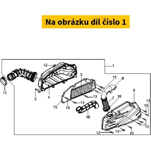 Air/C Assy. 17200-HTA-012