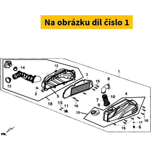 AIR/C ASSY. 17200-LA6-000