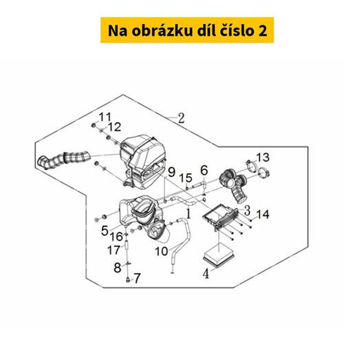 Air/C Assy. 17200-TL1-010