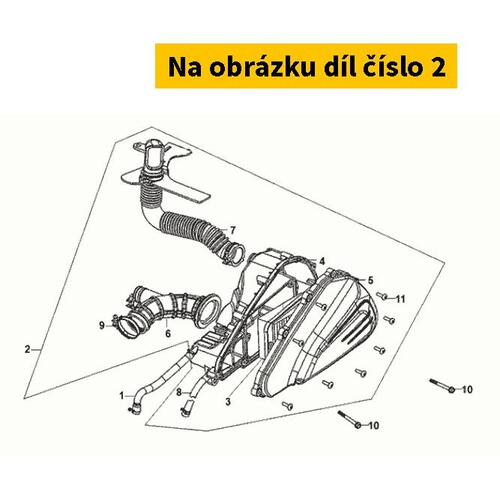 Air Cleaner Assy. 17200-X8C-000