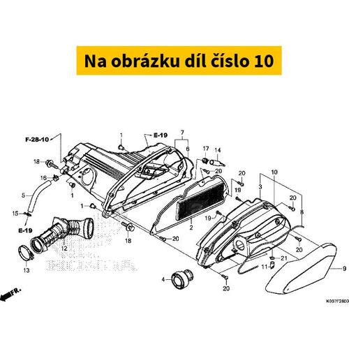 COVER SUB ASSY., AIR CLEA 17235K0BT00